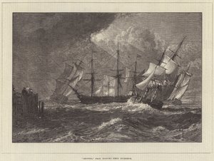 発送、ターナーのLiber Studiorumから 作： Joseph Mallord William Turner